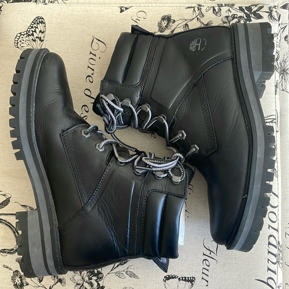 Timberland Courmayeur Valley Mid Boot Black - Picture 7 of 9